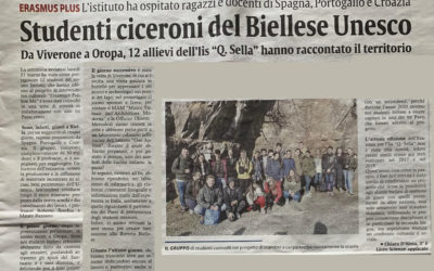 Studenti ciceroni del Biellese Unesco